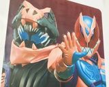 仮面ライダーリバイス☆ケーキキャラチョコ作り方1写真