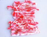 オクラのチーズ肉巻き柚子胡椒ポン酢炒め作り方3写真