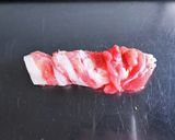 オクラのチーズ肉巻き柚子胡椒ポン酢炒め作り方5写真