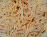 簡単！美味しい♪鮭フレークマヨ和え素麺♪作り方3写真