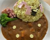 お月見弁当 #キャラ弁作り方7写真