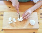 カブと生ハムのおつまみサラダ作り方1写真