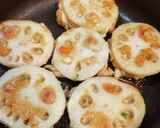 鶏肉レンコンのせ作り方10写真