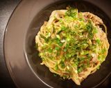 プロ直伝！茹でないレンチン和風パスタ作り方7写真