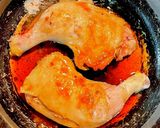 お鍋DE!骨付き鶏もも肉の照り焼き作り方8写真