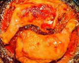 お鍋DE!骨付き鶏もも肉の照り焼き作り方10写真