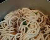 しめじと長芋のとろとろ煮込みうどん作り方4写真