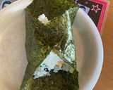 塩辛とチーズと大葉のおにぎらず作り方6写真