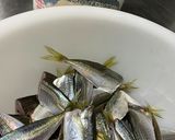 らっきょう酢で簡単鯵のマリネ作り方1写真