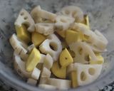 厚揚げと鶏胸肉、秋野菜のスイチリ炒め作り方3写真