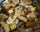 厚揚げと鶏胸肉、秋野菜のスイチリ炒め作り方5写真