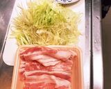 大量キャベツと豚バラのピリ辛しゃぶしゃぶ作り方1写真