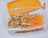 常備菜に！ごぼうとにんじんのツナマヨ和え作り方3写真