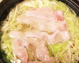 大量キャベツと豚バラのピリ辛しゃぶしゃぶ作り方4写真