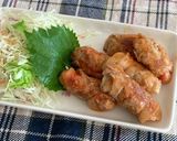 ポークチャップ　チーズ入り作り方6写真