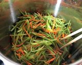 さつまいもの茎のきんぴら風作り方2写真