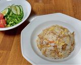 あるものを利用☆きんぴらごぼうで作る炒飯作り方5写真