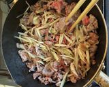 牛肉とミョウガのしぐれ煮作り方2写真