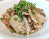 超簡単!豚と玉ねぎとエリンギの煮込み焼き作り方7写真