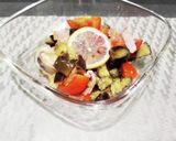 レンチン茄子とオクラと油揚げの出汁煮作り方7写真