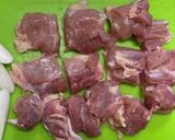 鶏肉とネギの照り焼き作り方2写真