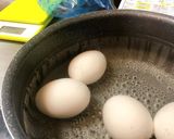 ゆで卵 半熟〜完熟作り方5写真