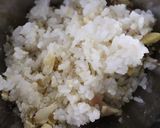 秋の味覚♪簡単♪混ぜるタイプの栗ご飯作り方1写真