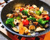 魚介と野菜のアクアパッツァ作り方8写真