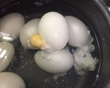 ゆで卵 半熟〜完熟作り方15写真