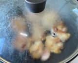 鶏もも肉とキャベツのにんにくいため作り方4写真
