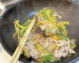 節約！じゃがいもと豚肉の青椒肉絲作り方4写真