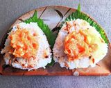 椎茸の味噌バター焼きおにぎり作り方15写真
