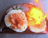 椎茸の味噌バター焼きおにぎり作り方16写真