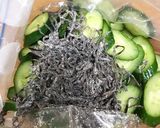 胡瓜と塩昆布の即席漬け作り方3写真