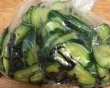胡瓜と塩昆布の即席漬け作り方4写真
