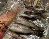 きのこと帆立、ニジマスのチーズホイル焼き作り方2写真