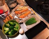 野菜たっぷり焼き鮭弁当作り方2写真