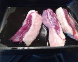 豪快！鹿バラ肉の乗っけ盛り作り方3写真
