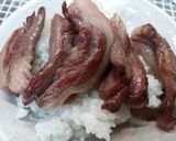 豪快！鹿バラ肉の乗っけ盛り作り方5写真