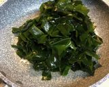 簡単おつまみ　わかめとメンマの炒めもの作り方3写真