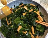 簡単おつまみ　わかめとメンマの炒めもの作り方6写真