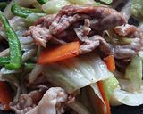 簡単めちゃ旨★塩麹野菜炒め作り方5写真