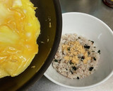 白だしで簡単☆雑穀ご飯でふわっと卵丼作り方6写真
