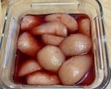 洋梨のワイン煮作り方9写真