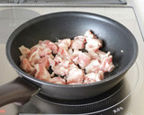 東海漬物白菜漬で簡単【白菜と豚のだし炒め作り方3写真