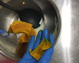 【保育園おやつ】ハロウィンかぼちゃ作り方5写真