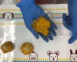 【保育園おやつ】ハロウィンかぼちゃ作り方9写真