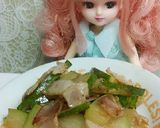 リカちゃん♡冬瓜パリトロベーコン香味炒め作り方11写真