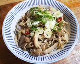 【きのこご飯のタレ】ねぎバター醤油だし。作り方5写真