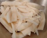 アンチョビキャベツとじゃがいものパスタ作り方1写真
